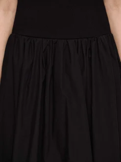 Dresses-Source Unknown Amal Drop Waist Racer Tank Dress, Black
