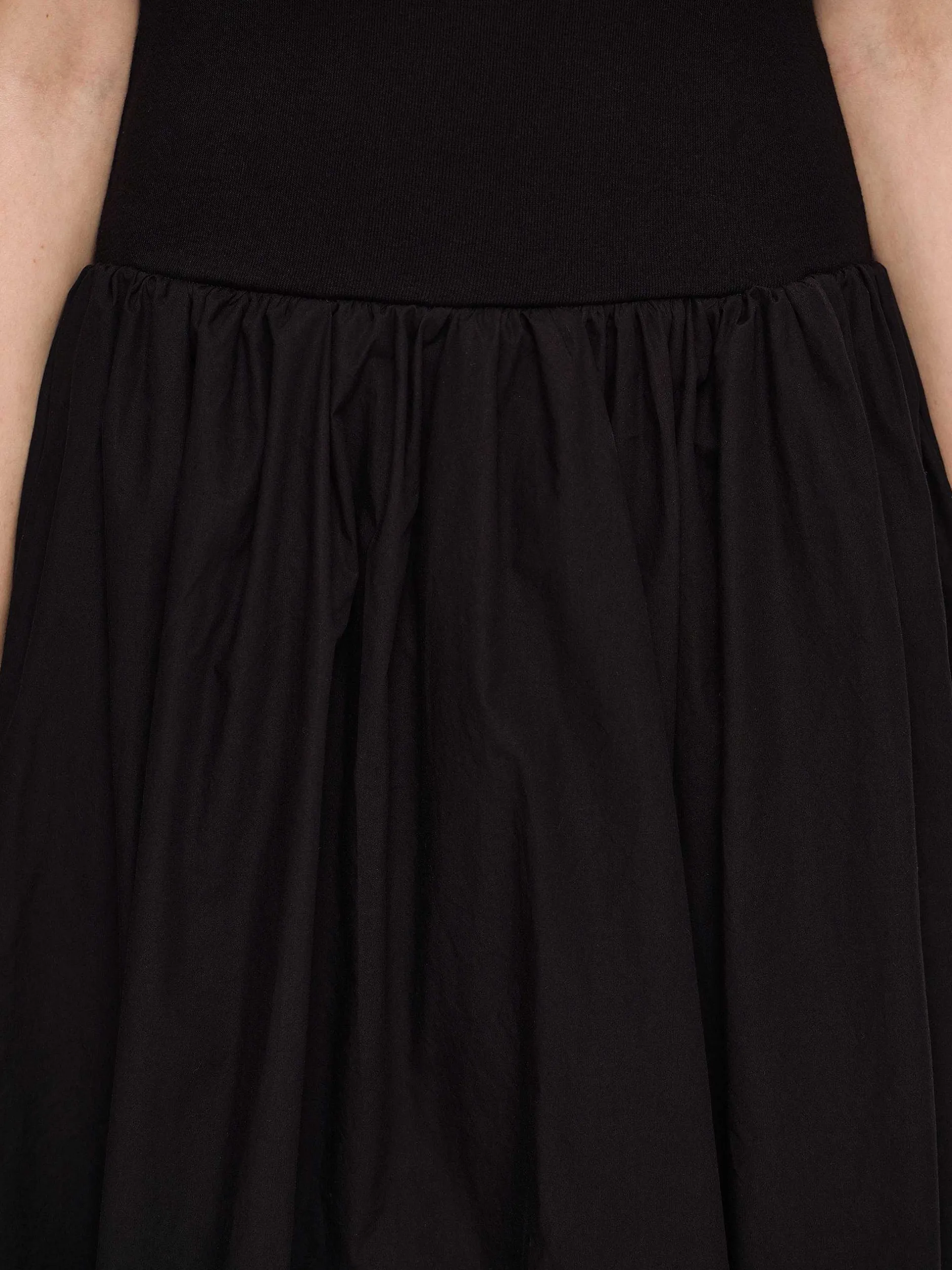 Dresses-Source Unknown Amal Drop Waist Racer Tank Dress, Black