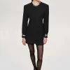 Accessories-Source Unknown Cinched Waist Split Jacket, Black