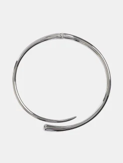Accessories-Source Unknown Collar Choker, Silver