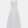 Accessories-Source Unknown Cotton Tank Dress, White
