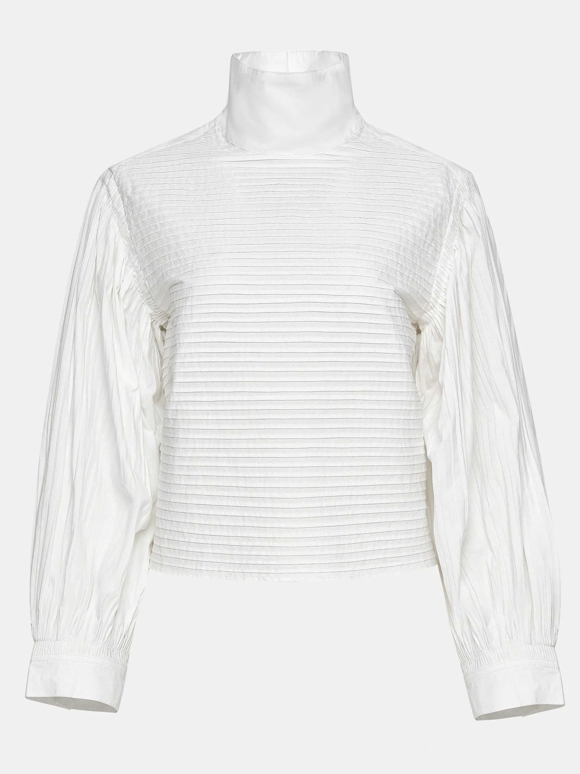 Clothing-Source Unknown Erza Volume Blouse, White