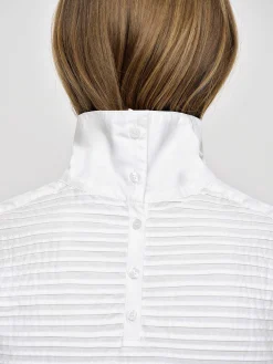 Tops-Source Unknown Erza Volume Blouse, White