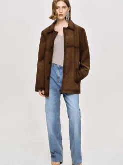 Accessories-Source Unknown Faded Sponge Jacket, Kobicha