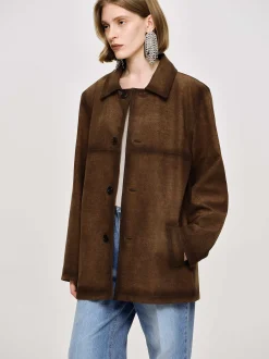 Accessories-Source Unknown Faded Sponge Jacket, Kobicha