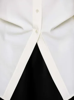 Accessories-Source Unknown Fitted Waist Shirt, Alabaster