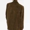 Accessories-Source Unknown Hailey Lambskin Blazer, Pecan