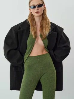 Accessories-Source Unknown Hayk Oversized Boyfriend Blazer, Black