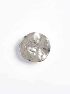 Accessories-Source Unknown Jardin Stud Earrings, Silver