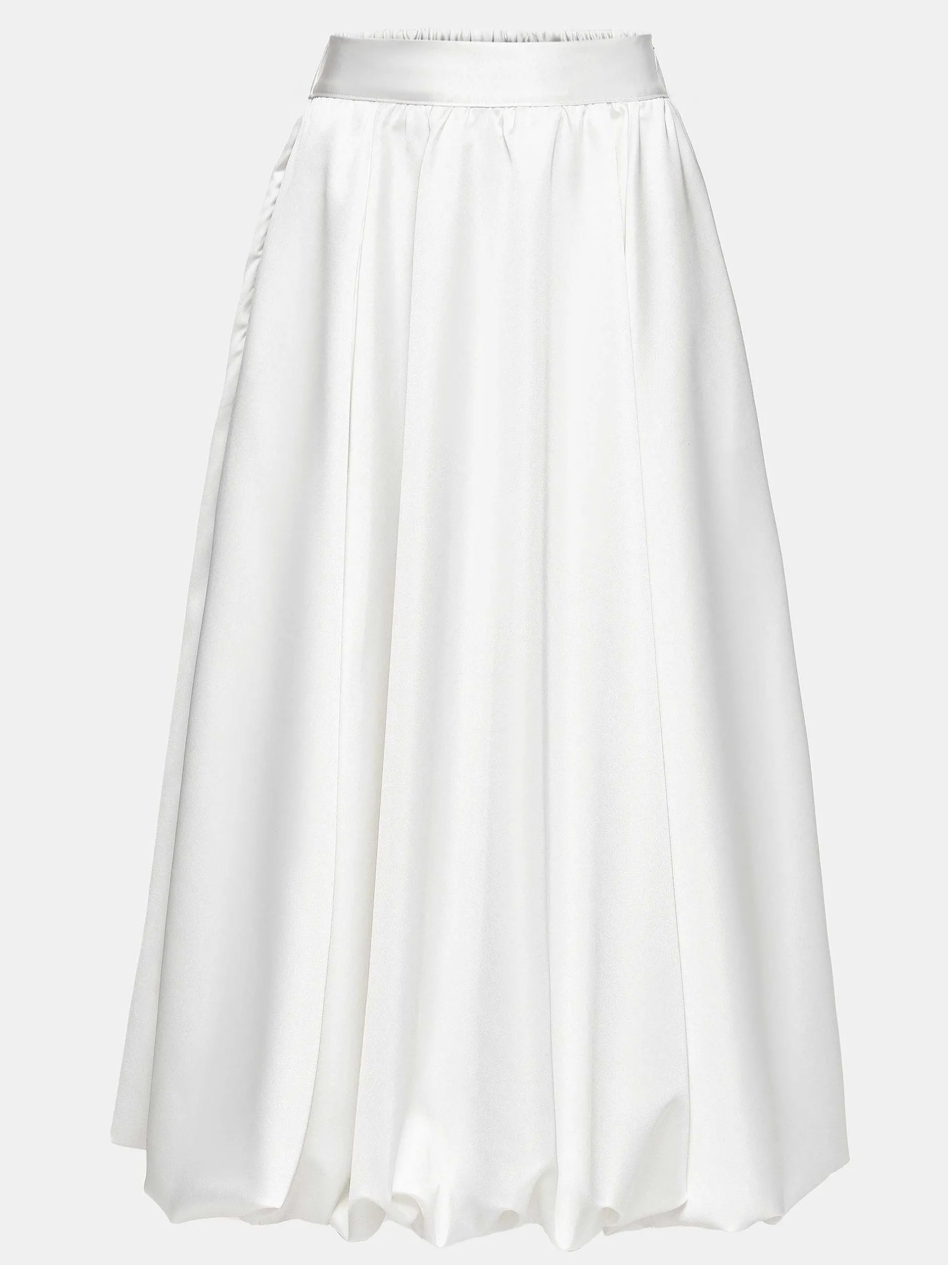 Clothing-Source Unknown Kaleido Puffball Skirt, White