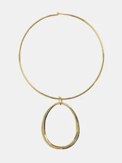 Accessories-Source Unknown Loop Choker, Gold