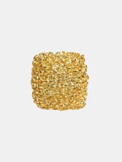 Accessories-Source Unknown Mismatched Earrings, Gold