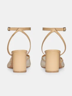 Shoes & Bags-Source Unknown Noa Mesh Toe Sandals, Camel