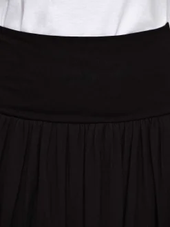 Clothing-Source Unknown Ocelia Drop Waist Maxi Skirt, Black