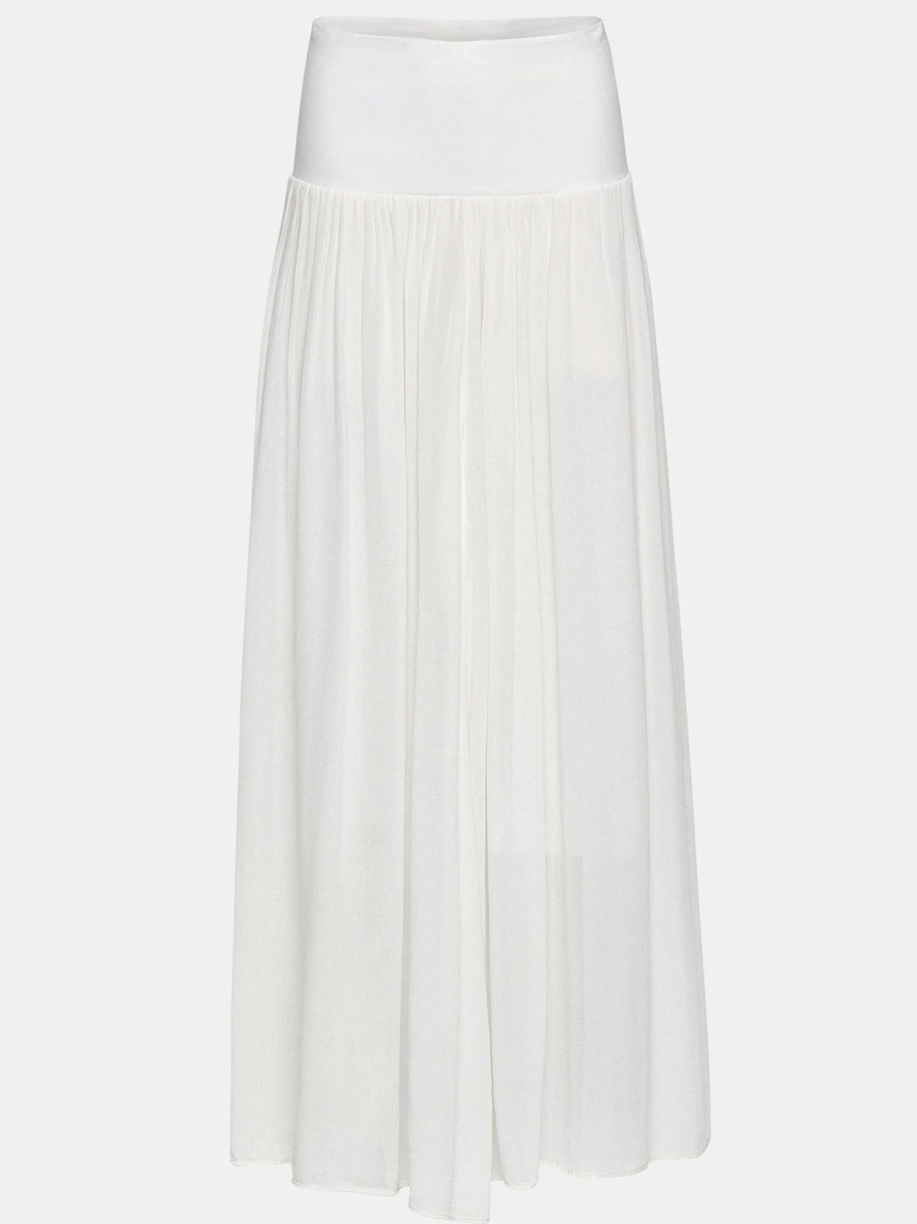 Clothing-Source Unknown Ocelia Drop Waist Maxi Skirt, White
