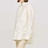 Accessories-Source Unknown Over-Fit Jacquard Shirt, Parchment