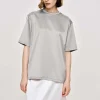Accessories-Source Unknown Satin T-Shirt, Silver
