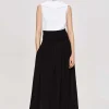 Accessories-Source Unknown Scarf-Neck Top, White