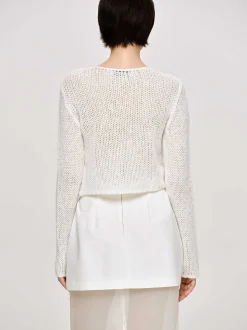 Co-Ords-Source Unknown Semi-Sheer Knit, Birch