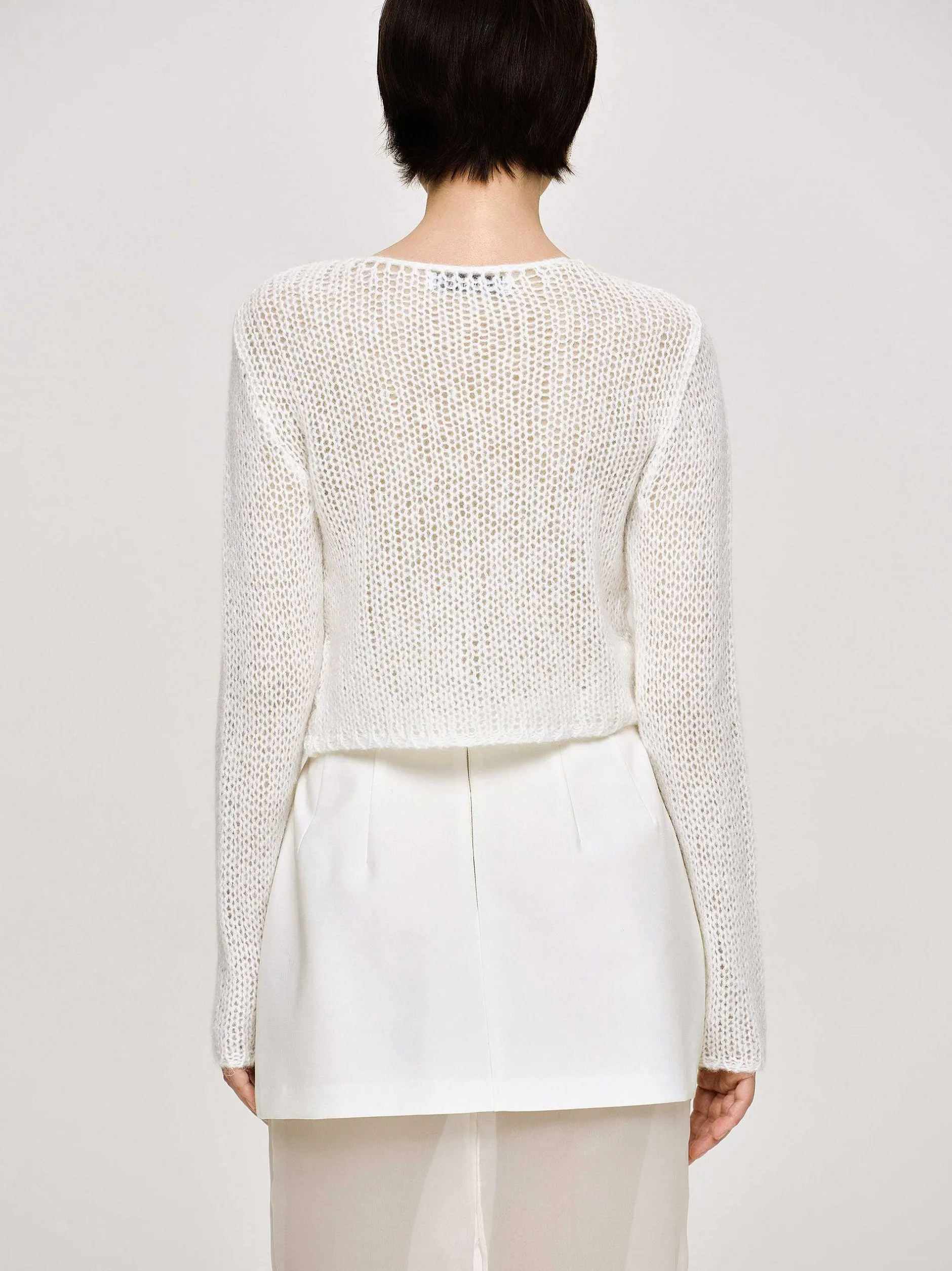 Co-Ords-Source Unknown Semi-Sheer Knit, Birch