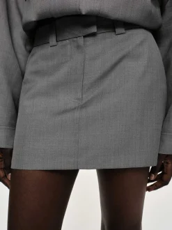 Co-Ords-Source Unknown Tailored Miniskirt, Dove