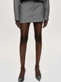 Co-Ords-Source Unknown Tailored Miniskirt, Dove