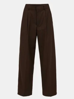 Clothing-Source Unknown Triangle Pocket Relaxed Trousers, Fondant