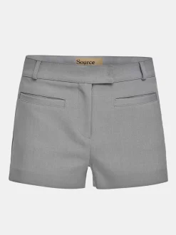 Bottoms-Source Unknown Ulna Welt Pocket Shorts, Grey