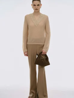 Clothing-Source Unknown Vida Suede Mini Tote Bag, Walnut