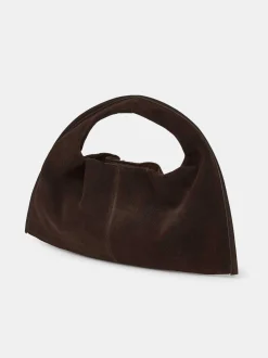 Shoes & Bags-Source Unknown Vida Suede Mini Tote Bag, Cocoa