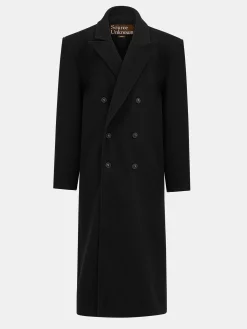 Clothing-Source Unknown Wallis Oversized Grandpa Coat, Black