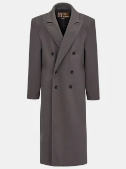 Clothing-Source Unknown Wallis Oversized Grandpa Coat, Grey
