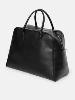 Shoes & Bags-Source Unknown Xlarge Weekender Faux-Leather Bag, Black