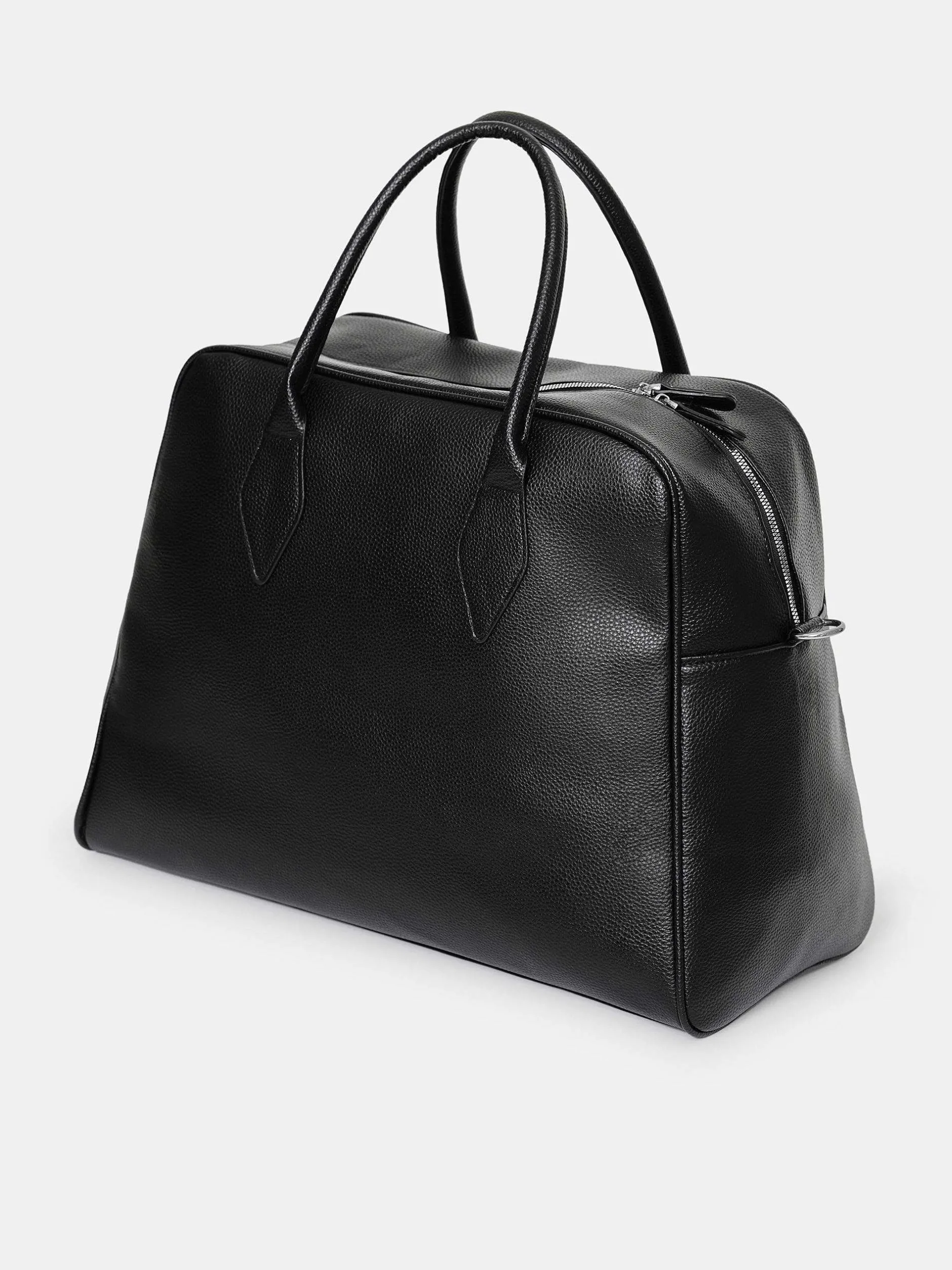 Shoes & Bags-Source Unknown Xlarge Weekender Faux-Leather Bag, Black