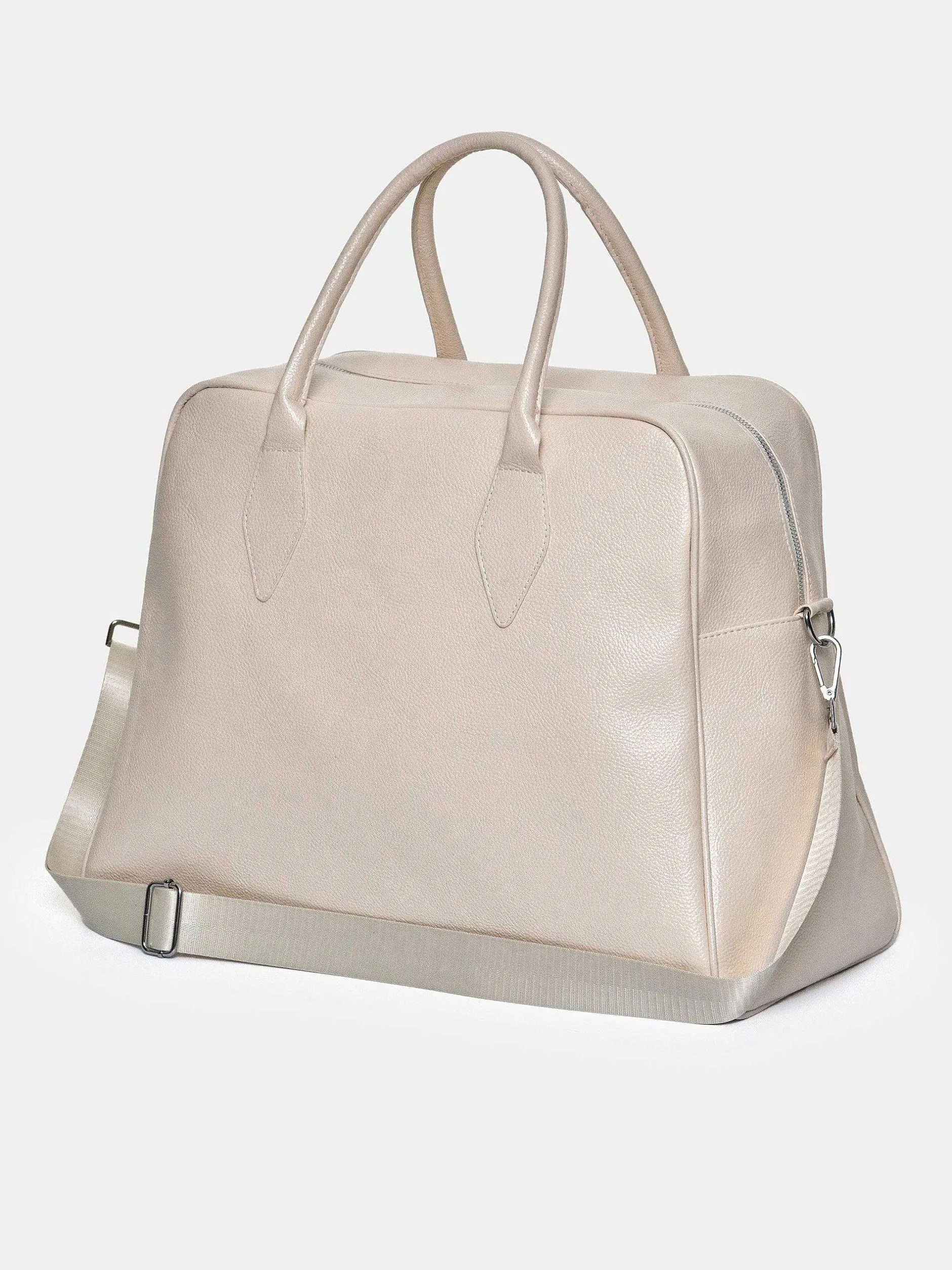 Shoes & Bags-Source Unknown Xlarge Weekender Faux-Leather Bag, Birch